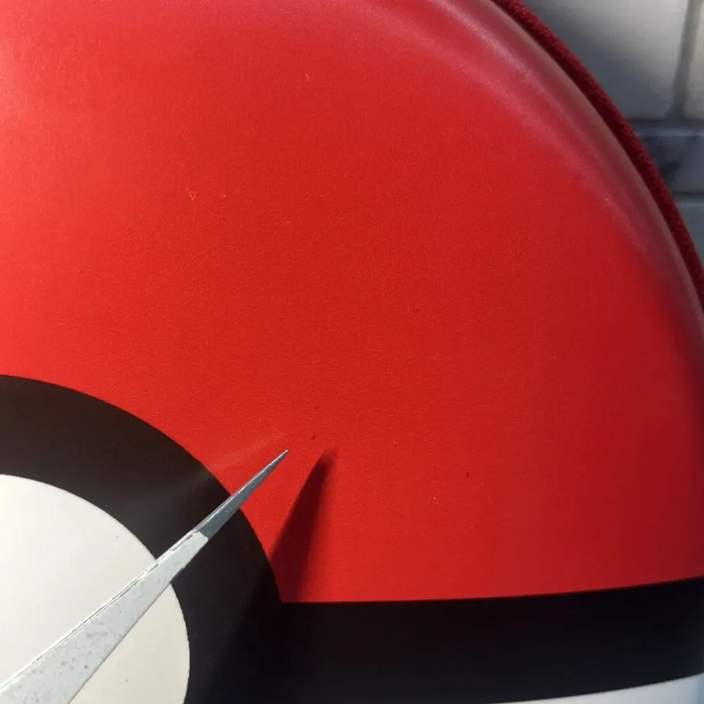 Pokemon Pokeball Pencil Case Red White Hard Zipper 8